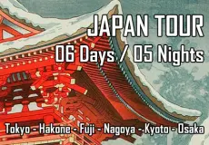 OVERSEAS TOURS Japan (06 Days / 05 Nights)<br>Tokyo - Hakone - Fuji - Nagoya - Kyoto - Osaka japan_nrt_kix_6d_5n_01