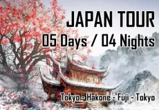 OVERSEAS TOURS Japan (05 Days / 04 Nights)<br>Tokyo - Hakone - Fuji - Tokyo japan_nrt_nrt_5d_4n_02